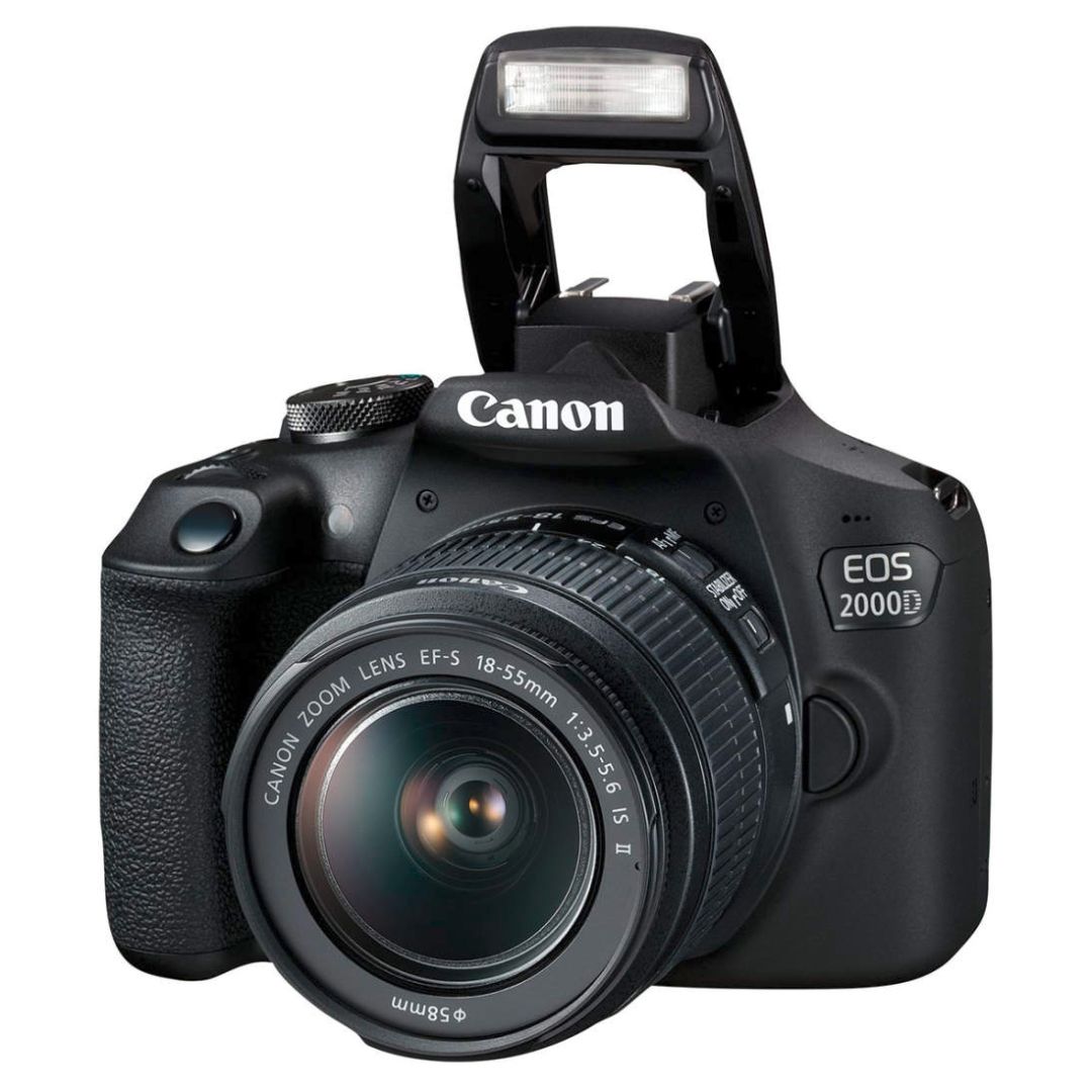 Canon EOS 2000D + 18-55mm f/3.5-5.6 IS II + SD 64gb + Original torba + NG Stativ (sa stabilizacijom) - 2